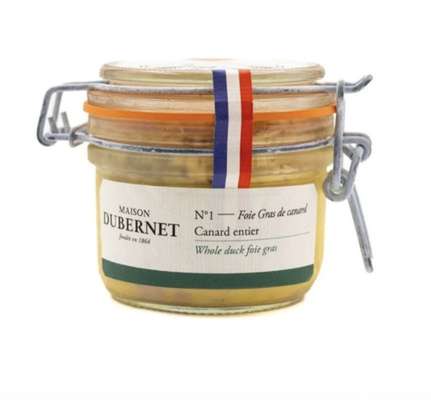 Foie gras de canard entier,  Maison Dubernet (125 g)