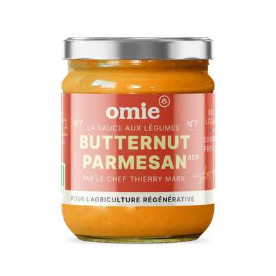 Sauce butternut parmesan BIO, Omie (180 g)