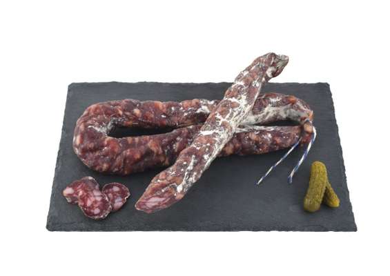 Saucisse sèche au cerf sauvage, Maison Conquet (300 - 350 g)