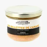 Rillettes de canard au foie de canard, La Grande Epicerie de Paris (180 g)