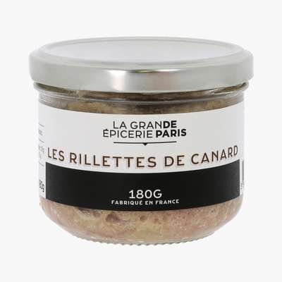 Rillettes de canard, La Grande Epicerie de Paris (180 g)