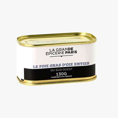 Le foie gras d'oie entier du sud-ouest, La Grande Epicerie de Paris (130g)