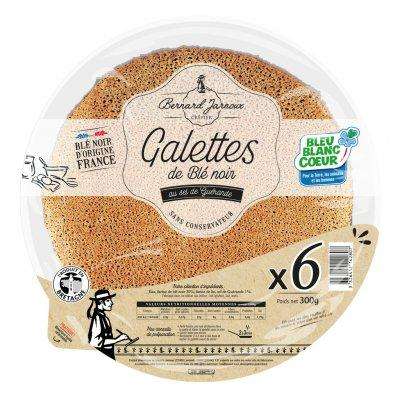 Galettes de blé noir au sel de Guérande, Bernard Jarnoux (x6, 300 g)