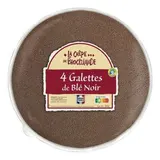 Galettes de blé noir origine France, La Crêpe de Brocéliande (x 4, 260 g)