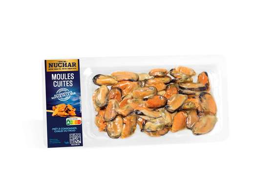 Moules décortiquées cuites, Nuchar (200 g)