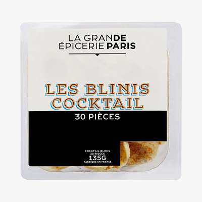 Blinis Cocktail, La Grande Epicerie de Paris (x 30, 135 g)