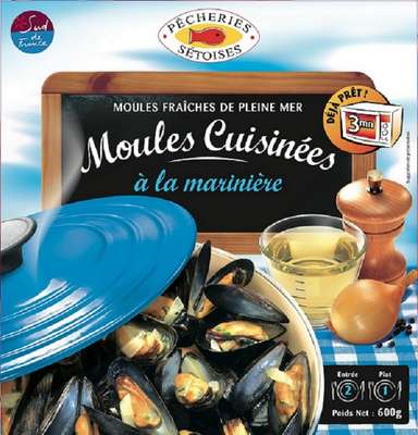 Moules marinières, Pêcheries Sétoises (600 g)