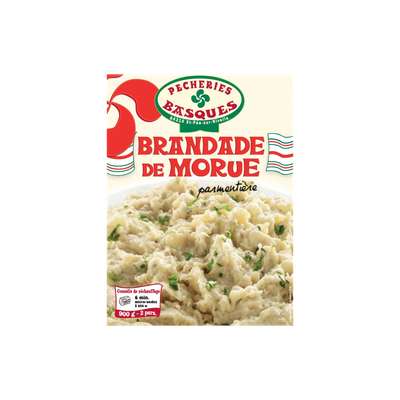 Brandade de morue parmentière, Pêcheries Basques (900 g)