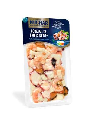 Cocktail de fruits de mer cuits, Nuchar (150 g)