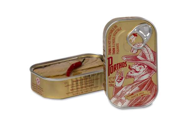 Thon à l'huile végétale picante, Porthos (81 g)