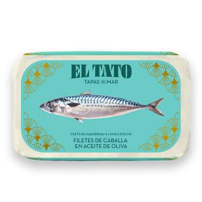 Filets de maquereau à l'huile d'olive, Calle El Tato (85 g)