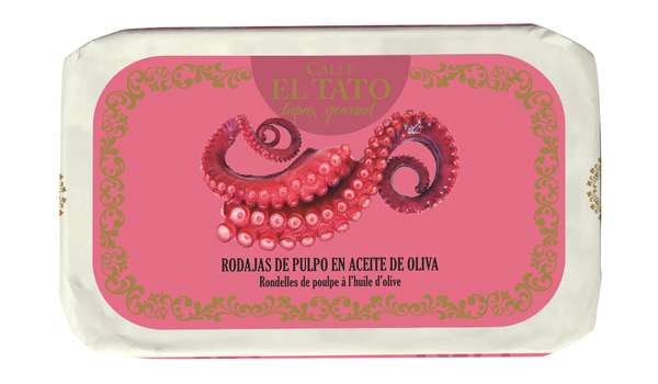 Poulpe en rondelles à l'huile d'olive, Calle El Tato (85 g)