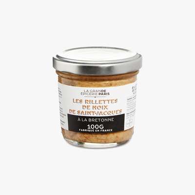 Rillettes de noix de Saint-Jacques à la Bretonne, La Grande Epicerie de Paris (100 g)