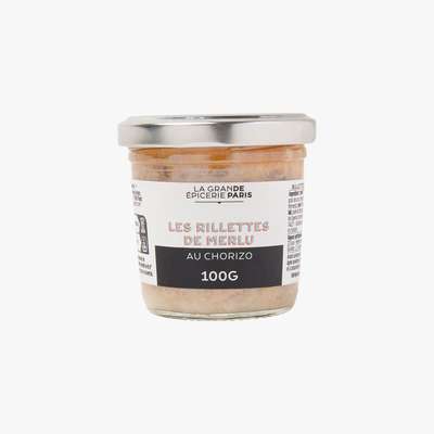 Rillettes de Merlu au chorizo, La grande épicerie de Paris (100g)