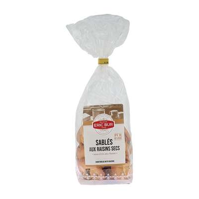 Sablés aux raisins, Eric Bur (120 g)