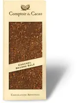 Tablette gourmande lait caramel beurre salé, Comptoir Cacao (90 g)