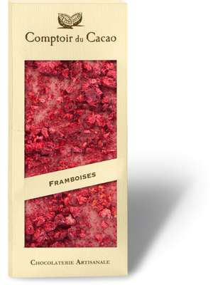 Tablette gourmande framboise Ruby, Comptoir Cacao (90 g)