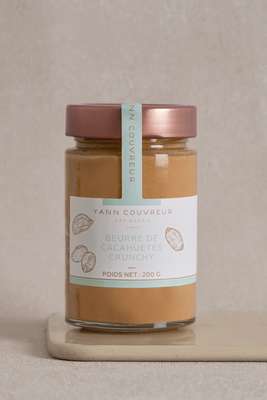 Beurre de cacahuète crunchy, Yann Couvreur (200 g)