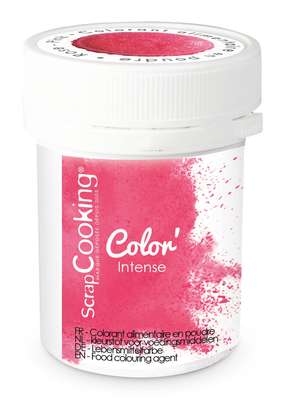 Colorant Artificiel En Poudre Rose, Scrapcooking (5g)