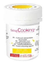 Colorant Artificiel En Poudre Jaune, Scrapcooking (5g)