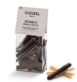 Sachet de bâtonnets d'oranges confites, Cluizel (130 g)