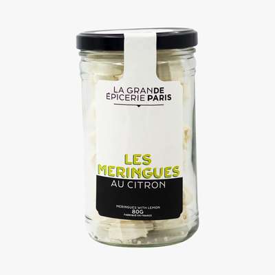 Meringues citron, La Grande Epicerie de Paris (70 g)