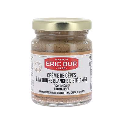 Crème de cèpes à la truffe d'été 1,4%, Eric Bur (90 g)