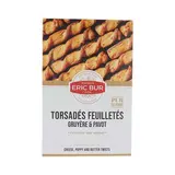 Torsades feuilletés pavot fromage, Eric Bur (100 g)