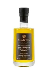 Préparation culinaire à base d'huile d'olive vierge extra et d'arôme truffe noire, Plantin (10 cl)
