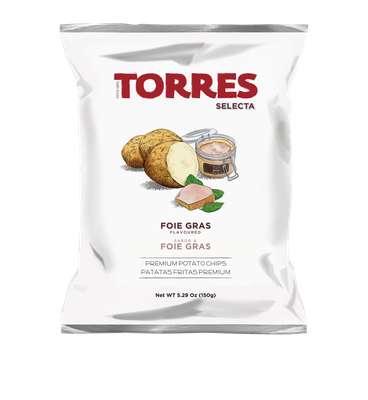 Chips saveur foie-gras, Torres (150 g)