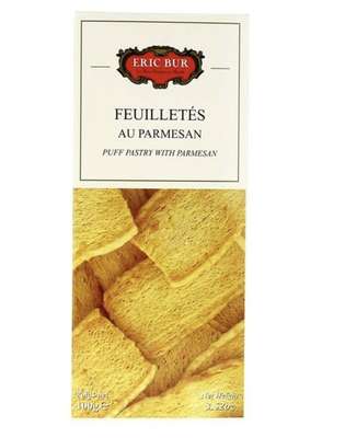 Feuilletés au parmesan, Eric Bur (100 g)