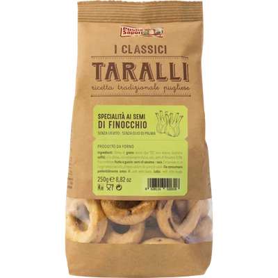 Taralli au fenouil, Sapori (250 g)