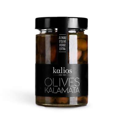 Olives Kalamata à l'huile d'olive, Kalios (310 g)