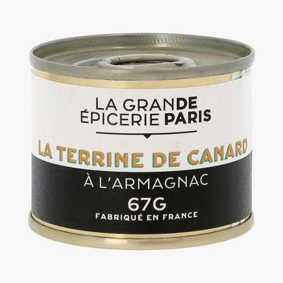 Terrine de canard à l'Armagnac, La Grande Epicerie de Paris (67 g)