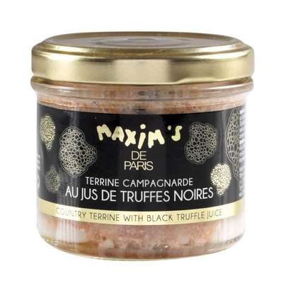 Terrine campagnarde au jus de truffes, Maxim's (90 g)