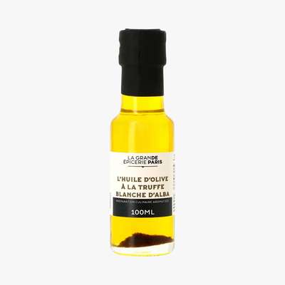 Préparation culinaire aromatisée à base d'huile d'olive à la truffe blanche d'Alba, La grande épicerie de Paris (10cl)