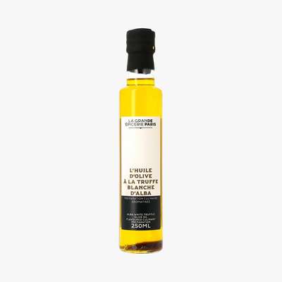 Préparation culinaire à l'huile d'olive à la truffe blanche d'Alba, La grande épicerie de Paris (25cl)