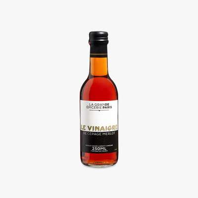 Vinaigre de vin rouge cépage Merlot, La Grande Epicerie de Paris (25 cl)