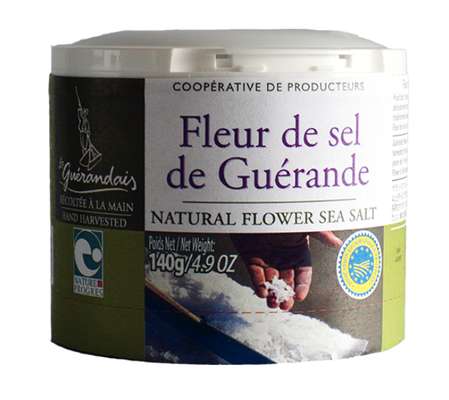 Fleur de sel de guérande IGP, Le Guérandais (140 g)