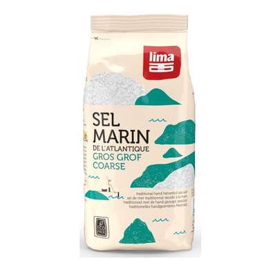Gros sel marin de l'atlantique, Lima (1 kg)
