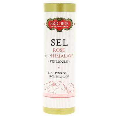 Sel rose d'Himalaya fin moulu, Eric Bur (125 g)