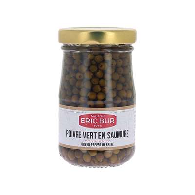 Poivre vert en saumure, Eric Bur (60 g)