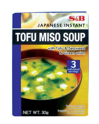 Préparation pour TOFU soupe miso instantanée, S&B (30 g)