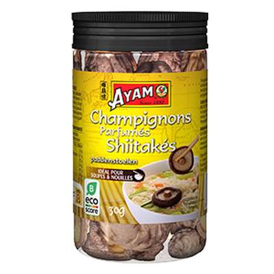 Champignons parfumés shiitaké séchés, Ayam (30 g)