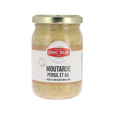Moutarde vinaigre ail persil, Eric Bur (200 g)