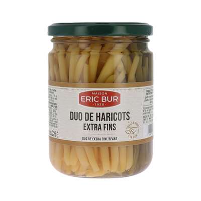 Duo de haricots extra fins, Eric Bur (220 g)