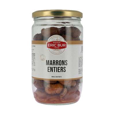 Marrons entiers, Eric Bur (420 g)