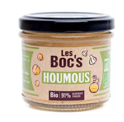 Houmous nature BIO, Les Boc's (110 g)