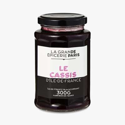 Confiture de cassis d'Ile de France, La Grande Epicerie de Paris (300 g)