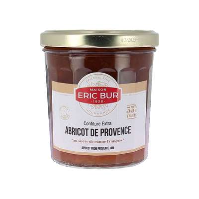 Confiture extra d'abricots de Provence, Eric Bur (370 g)